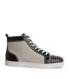 CHRISTIAN LOUBOUTIN LOU SPIKES ORLATO HIGH-TOP trainers,17139178