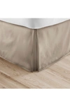 Home Spun Ienjoy Home Pleated Dust Ruffle Bed Skirt In Taupe