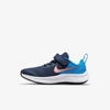 Nike Star Runner 3 Little Kids' Shoes In Midnight Navy,imperial Blue,white