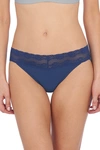 Natori Intimates Bliss Perfection One-size V-kini Panty In Rainstorm