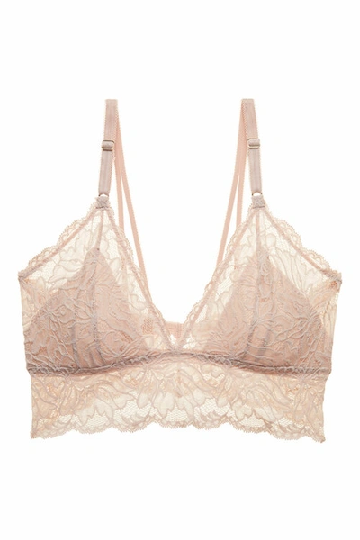 Natori Intimates Embolden Bralette Bra In Rose Beige