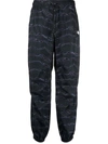 Marcelo Burlon County Of Milan Graphic-print Track Pants In Blue