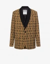 MOSCHINO ALLOVER NUMBERS PRINCE OF WALES JACKET