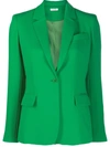 P.a.r.o.s.h Single-breasted Tailored Blazer In Grün