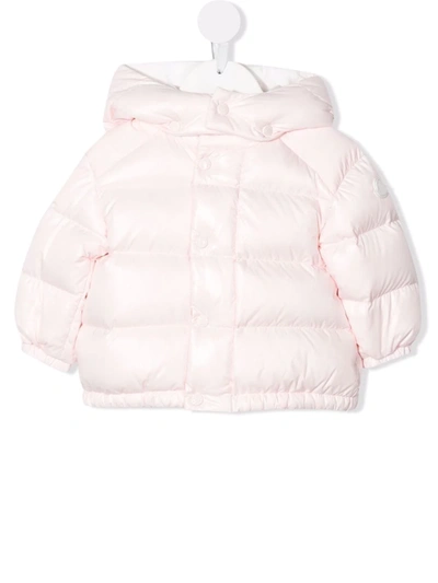 Moncler Babies' Kaly 填充夹克 In Pink