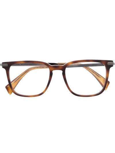 Lanvin Tortoiseshell-effect Square Glasses