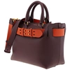 BURBERRY DEEP CLARET LADIES THE SMALL LEATHER BELT BAG
