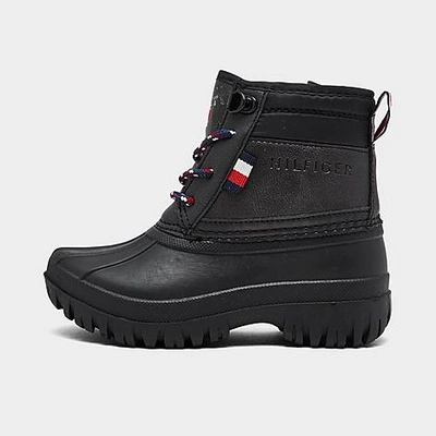 Tommy Hilfiger Babies'  Girls' Toddler Duck Boots In Black