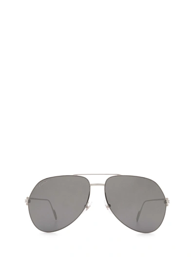 Cartier Ct0110s Ruthenium Sunglasses