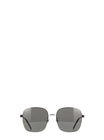 Saint Laurent Sl M75 Silver Sunglasses