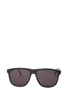 Saint Laurent Black Sl 334 Signature Round Sunglasses In Black