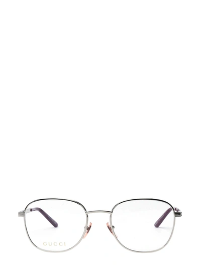Gucci Gg0805o Silver Female Eyeglasses - Atterley