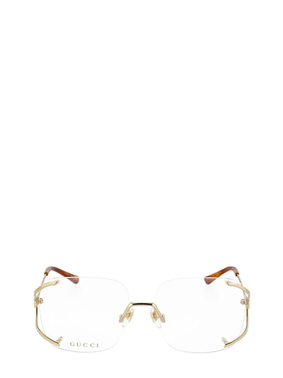 Gucci Gg0652o Gold Glasses