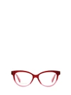 Gucci 54mm Optical Glasses In Red