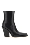 PARIS TEXAS BRUSHED LEATHER RODEO ANKE BOOTS