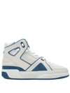 Just Don Basketball Courtside Hi Leather Sneakers
