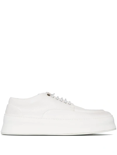 Marsèll Cassapara Derby 系带鞋 In White