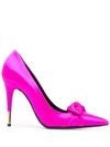 TOM FORD POINTED-TOE BOW PUMPS
