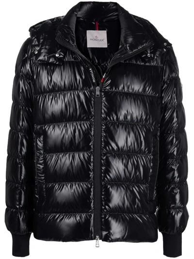 Moncler Born To Protect Gombei Quilted Pufferjacket In Schwarz