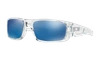 Oakley Men's Rectangle Sunglasses, Oo9239 60 Crankshaft In Polished Clear