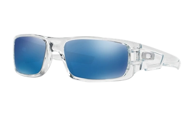 Oakley Men's Rectangle Sunglasses, Oo9239 60 Crankshaft In Ice Iridium