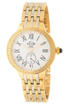 GEVRIL ASTOR DIAMOND QUARTZ WATCH, 40MM