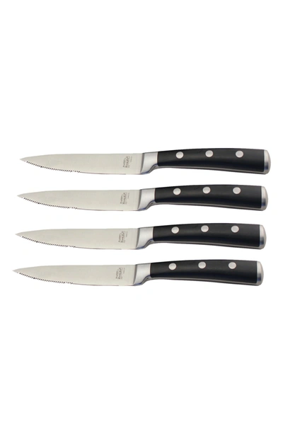 Berghoff International Classico 4-piece Steak Knife Set In Stainless Steel