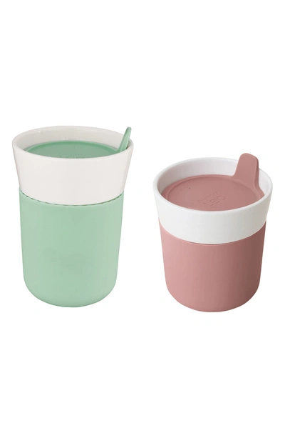 Berghoff International Leo 2-piece Travel Mug Set In White