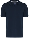 Vilebrequin Palatin Cotton Pique Polo Shirt In Blue