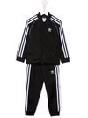 ADIDAS ORIGINALS LOGO-DETAIL TRACKSUIT SET