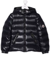 Moncler New Maya Down-filled Padded Jacket In Blue