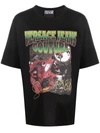 VERSACE JEANS COUTURE WOLF LOGO PRINT T-SHIRT