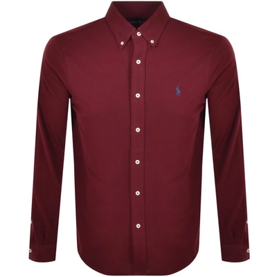 Ralph Lauren Shirts Bordeaux In Red