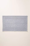 Anthropologie Misona Bath Mat By  In Grey Size L