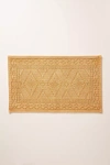 Anthropologie Misona Bath Mat By  In Yellow Size L