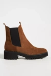Freda Salvador Brooke Waterproof Lug Sole Boots Brown 5.5 In Brown