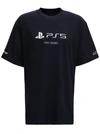 BALENCIAGA COTTON T-SHIRT WITH PLAYSTATION BOXY PRINT,651795TKVF31070