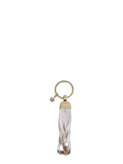 Il Bisonte Key Ring With Charm In Argento