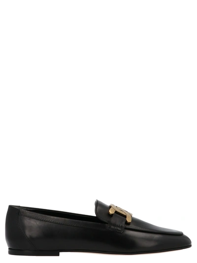 Tod's Pointed Toe Buckle Loafers In Multicolor