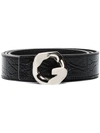 GIVENCHY G BUCKLE REVERSIBLE BELT