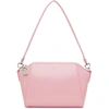 Givenchy Antigona Xs Mini Leather Shoulder Bag In Baby Pink