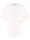 Ambush Embroidered Logo T-shirt In Beige