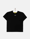 OFF-WHITE BLACK COTTON OFF STAMP T-SHIRT