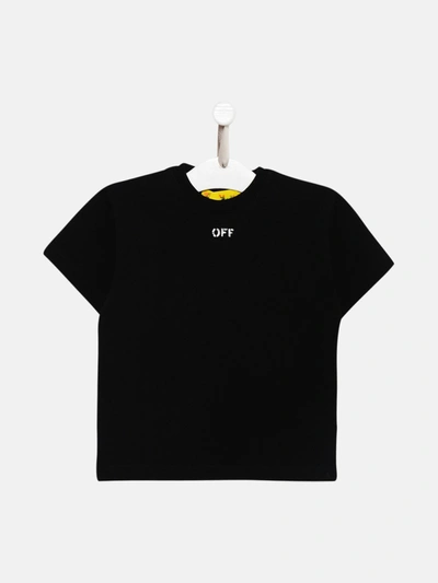 Off-white Black Cotton Off Stamp T-shirt