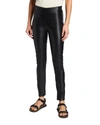 Rag & Bone Simone Zip-detailed Leather Skinny Pants In Black