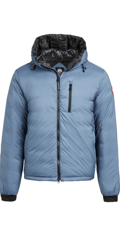 Canada Goose Lodge Packable 750 Fill Power Down Jacket In Ozone Blue Bleu Ozone