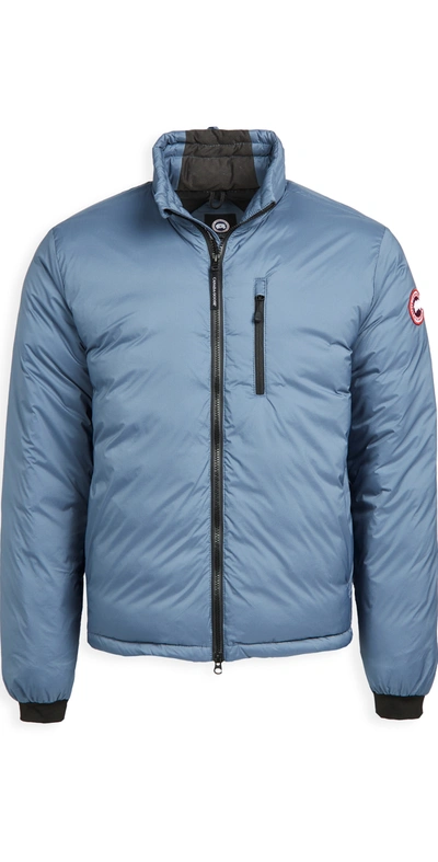 Canada Goose Lodge Packable 750 Fill Power Down Jacket In Blue