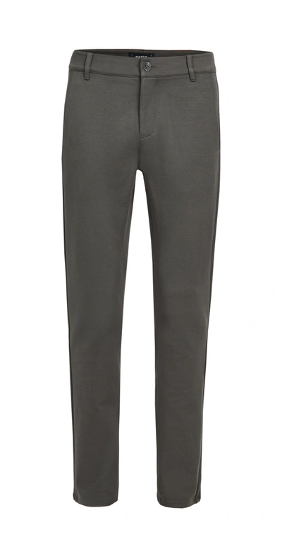 Paige Stafford Slim-fit Tapered-leg Stretch-jersey Trousers In Iced Black