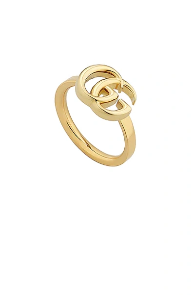 Gucci Running G Ring In Yellow Gold