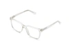 Quay Wired Rx Oversized In Clear,clear Rx